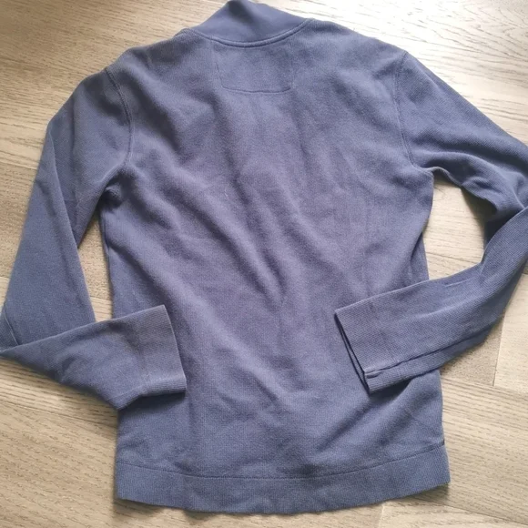 Men's Banana Republic collared Henley long sleeve. Size small. EUC - Picture 3 of 4